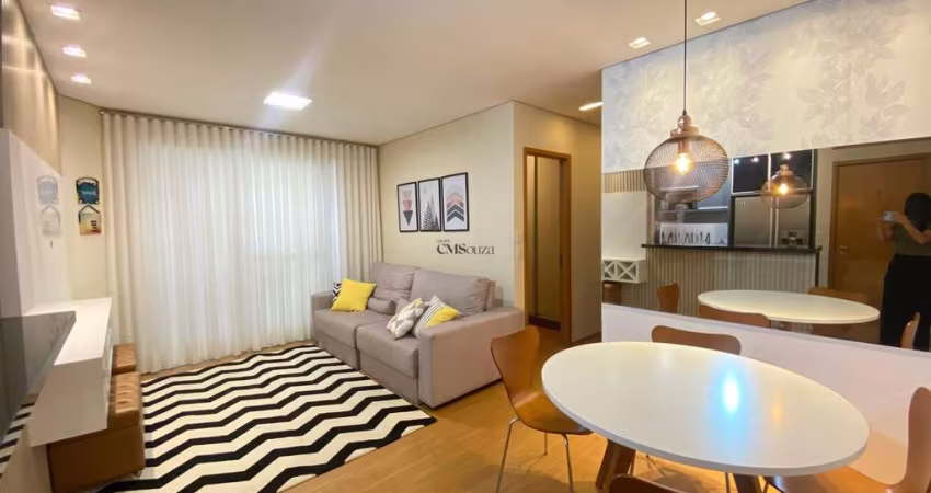 Apartamento com 2 quartos mobiliado para locação.