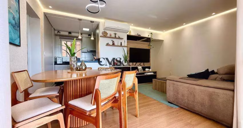 Apartamento à venda em londrina, gleba palhano, com 2 quartos, com 70 m², victória parque