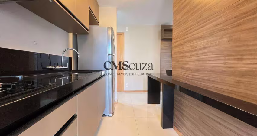 Apartamento à venda em londrina, centro, com 1 quarto, com 43 m², prime piauí