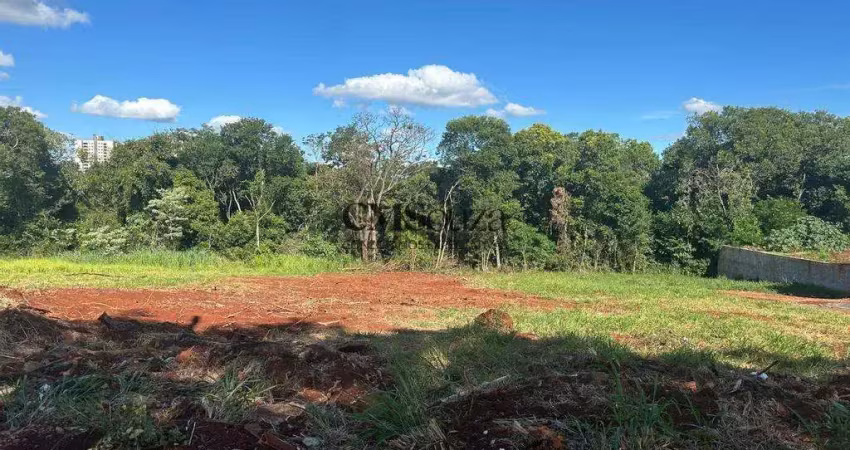 Terreno à venda em londrina no jardim mediterrâneo com 853 m² em leve declive