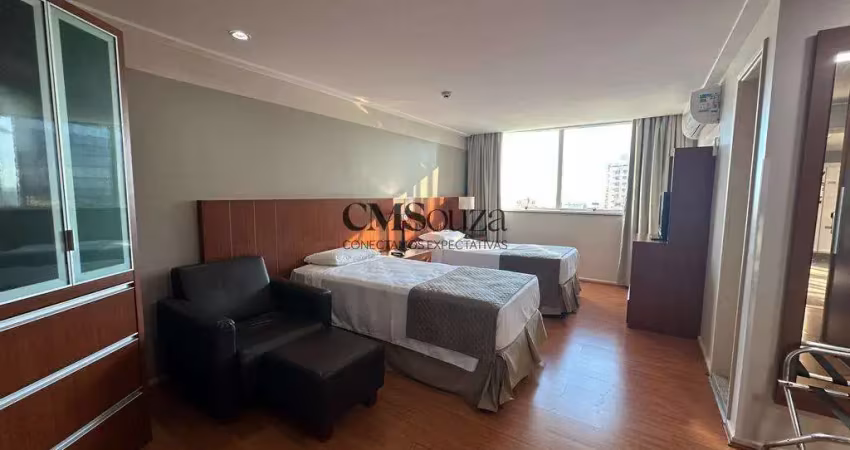 Apartamento à venda em londrina, centro, com 1 suíte, com 35.56 m², boulevard residence hotel