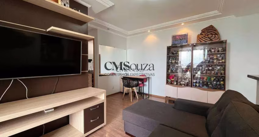 Apartamento à venda em londrina, gleba fazenda palhano, com 2 quartos, com 70 m², due torri
