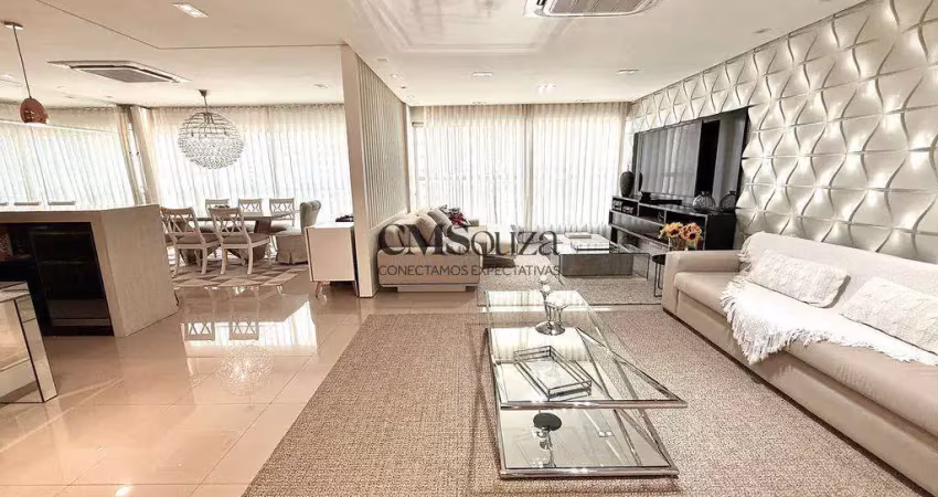 Apartamento à venda e para alugar em londrina, gleba palhano, com 3 suítes, com 183 m²