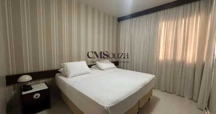 Apartamento à venda em londrina, centro, com 1 suíte, com 43 m²