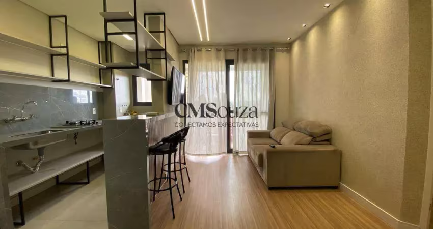 Apartamento para venda ou aluguel no freedom palhano – 1 dormitório, 1 suíte, 45m², 1 vaga – gleba palhano, londrina