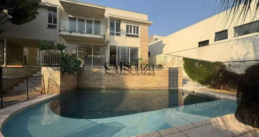 Casa para alugar em londrina, jardim nova esperança, com 4 suítes, com 480 m², condomínio royal park
