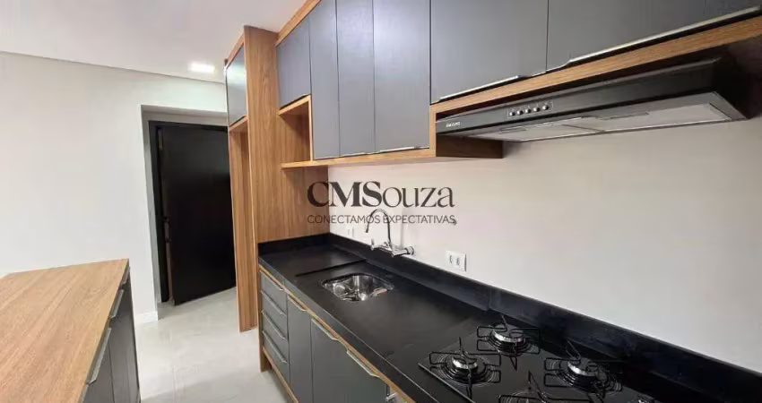 Apartamento para alugar em londrina, gleba fazenda palhano, com 3 quartos, com 75 m²