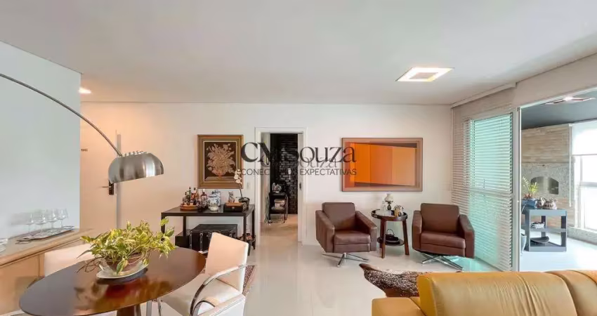 Apartamento à venda em londrina, gleba fazenda palhano, com 3 suítes, com 165 m², parc rocher