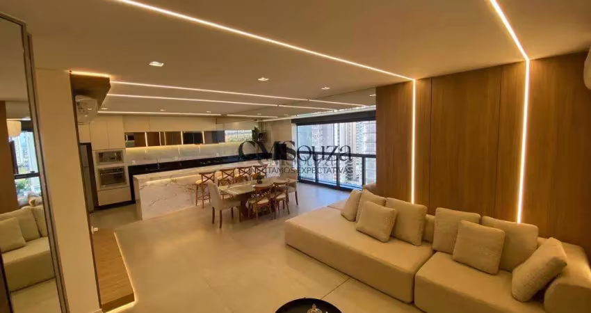 Apartamento à venda em londrina, gleba palhano, com 3 suítes, com 155 m², trianon