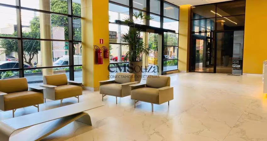 Sala para alugar em londrina, centro, com 63.3 m², metropolitan med center