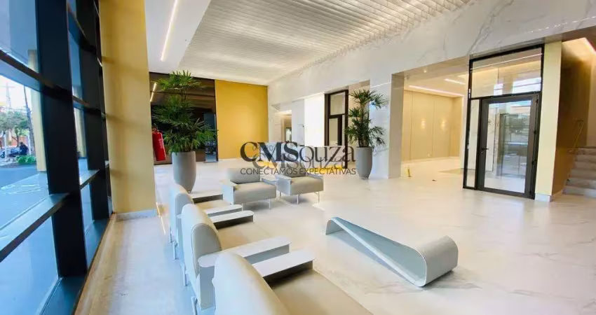 Sala para alugar em londrina, centro, com 56.15 m², metropolitan med center