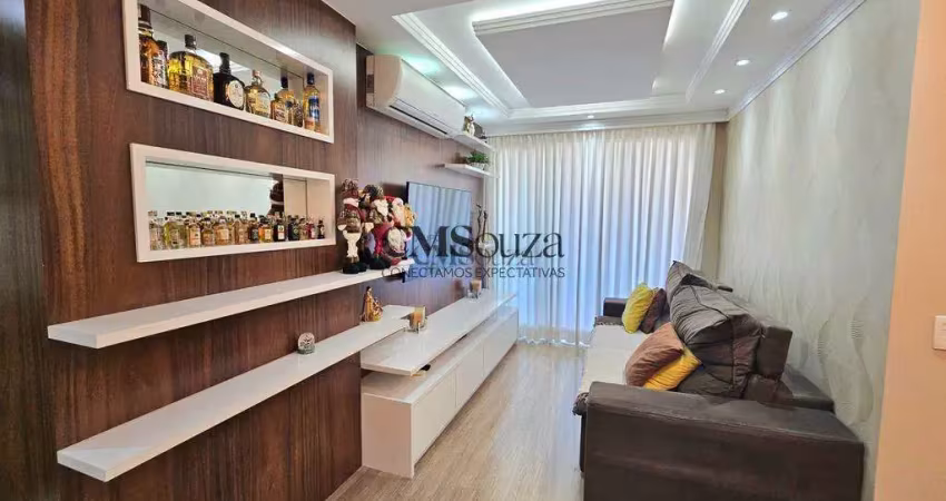 Apartamento à venda em londrina, gleba palhano, com 3 quartos, com 77 m², cosmopolitan residence