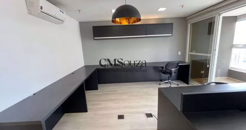 Sala para alugar em londrina, bela suiça, com 34 m², palhano premium