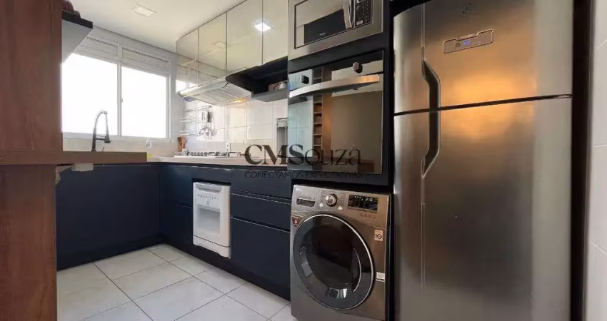 Edifício lagoa santa | 2 dormitórios | 49m² | semi-mobiliado | acquaville – londrina