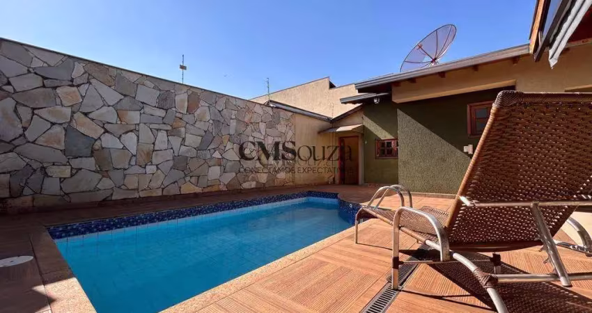 Casa para alugar em londrina, campo belo, com 3 quartos, com 171.95 m²