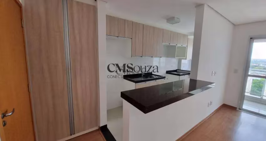 Apartamento para alugar em londrina, vila ipiranga, com 2 quartos, com 64.48 m², aruak residencial