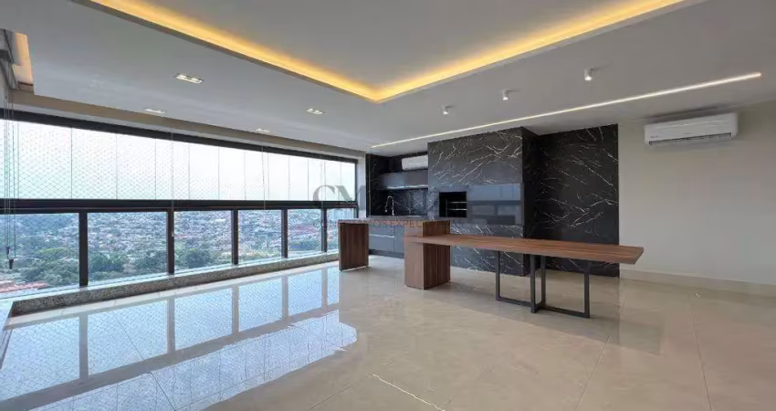 Apartamento para alugar no grand palais – 3 suítes, 216m², 3 vagas – gleba palhano, londrina