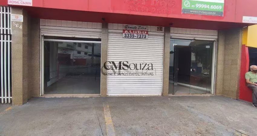Loja para alugar em londrina, jardim agari, com 180 m²