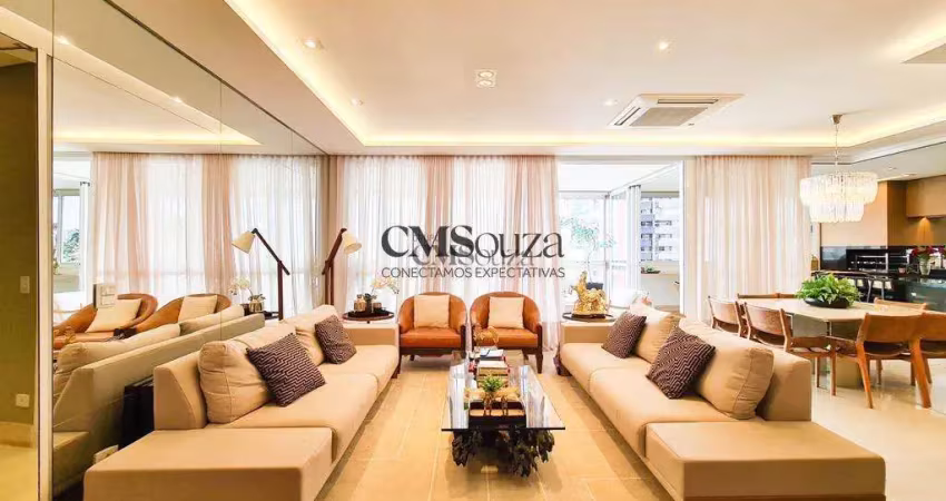 Apartamento à venda em londrina, gleba palhano, com 3 suítes, com 245.89 m², casa batlló