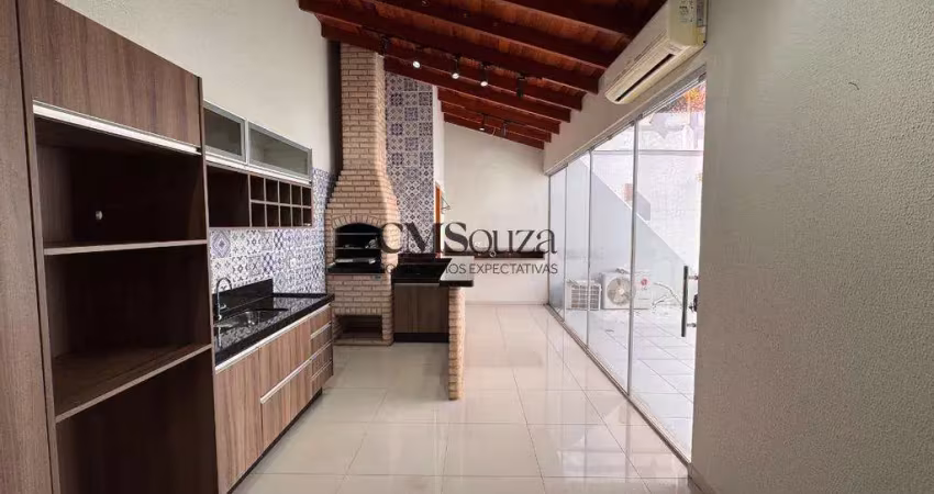 Casa para alugar em londrina, condomínio jardim burle marx, com 3 quartos, com 127.65 m²