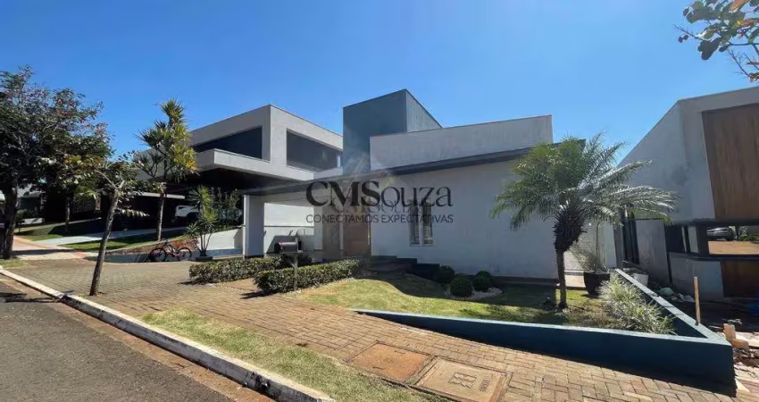 Casa à venda em londrina, recanto do salto, com 4 quartos, com 250 m², condomínio sun lake