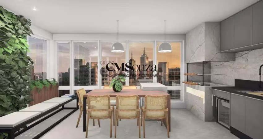 Apartamento para alugar em londrina, gleba palhano, com 3 suítes, com 142 m², the edge