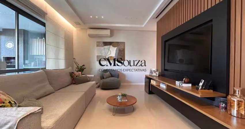 Apartamento mobiliado à venda e para alugar em londrina, gleba palhano, com 3 quartos, com 120 m²