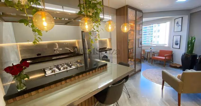 Apartamento à venda em londrina, gleba palhano, com 2 quartos, com 72 m², brisas do lago