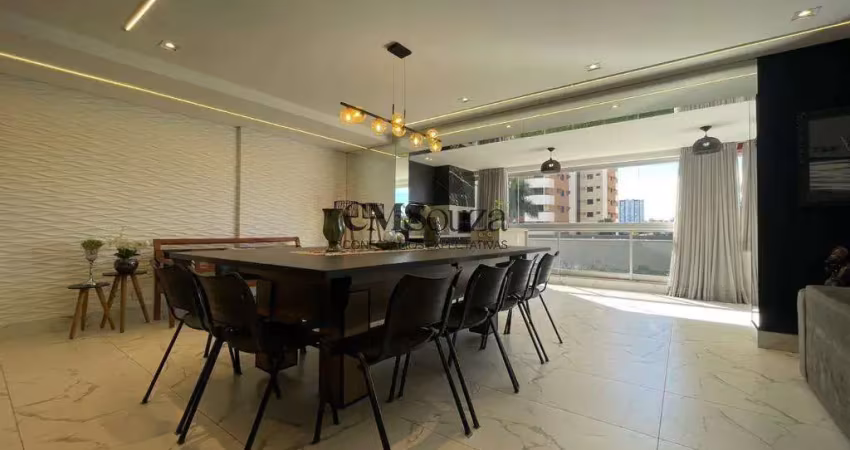 Apartamento à venda em londrina, gleba palhano, com 3 suítes e 173 m², joan miró