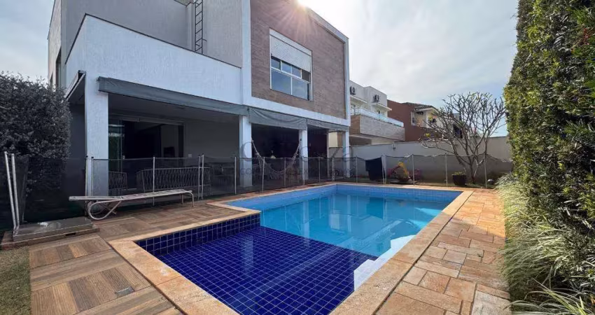 Casa para alugar em londrina, com 3 suítes, com 270 m² - condomínio alphaville 2