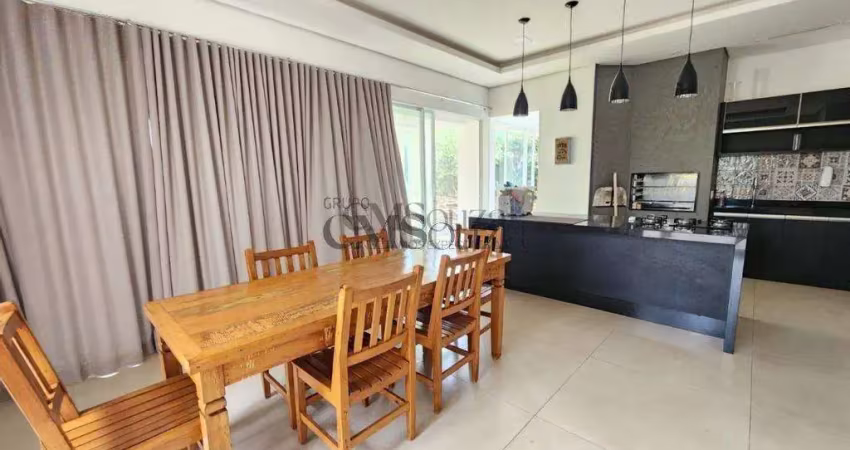 Casa para alugar em londrina, esperança, com 3 quartos, com 213 m², condomínio terras de canaã