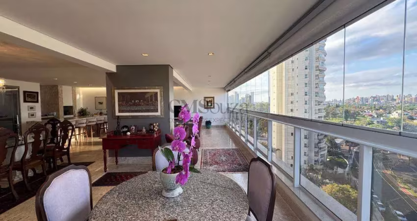 Apartamento no ed la torre, 4 suítes, 333m², bela suiça, londrina