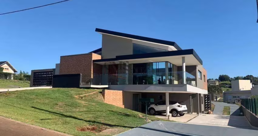 Casa para alugar em londrina, esperança, com 3 quartos, com 320 m², condomínio terras de canaã