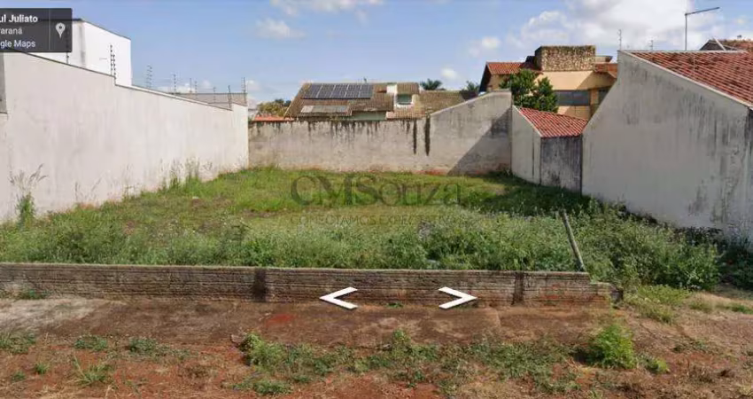 Terreno à venda em londrina, granville parque residencial, com 500 m²