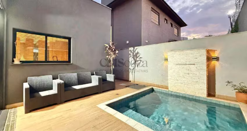 Casa à venda em londrina, esperança, com 3 suítes, com 100 m², condomínio royal maison