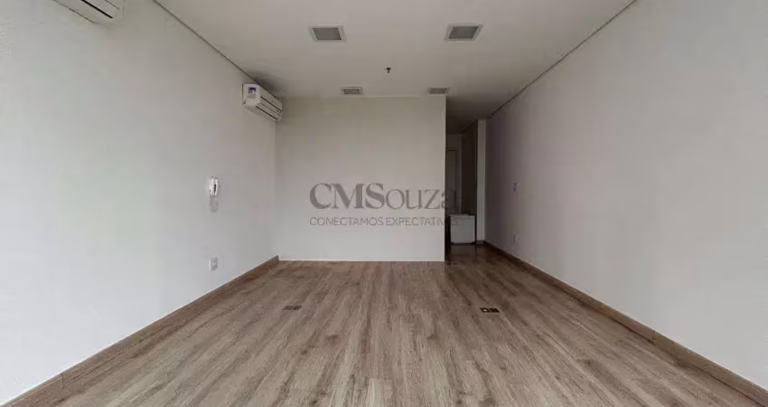 Sala comercial para locação no ed. palhano business – 33m², 1 vaga – gleba palhano, londrina