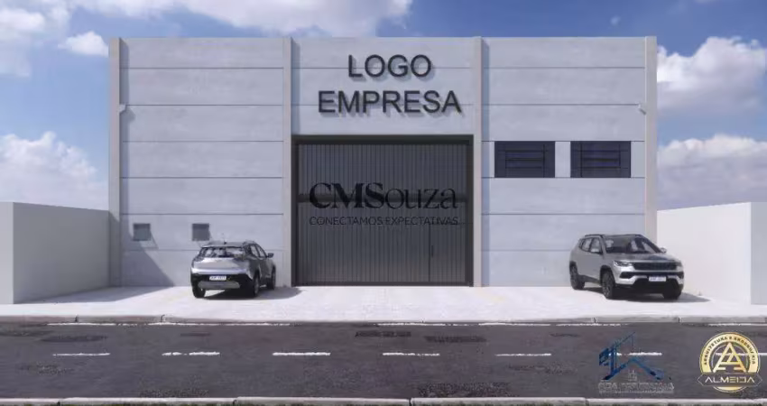 Galpão para alugar com 428.61 m²jardim ana eliza, cambé