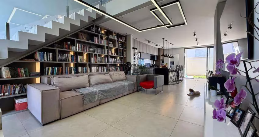 Casa à venda em londrina, com 3 suítes -  condomínio royal maison