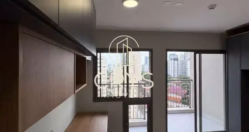 Apartamento de 1 quarto e 1 suíte à venda ou locação em santo amaro, são paulo-sp: 24m² de conforto e sofisticação!