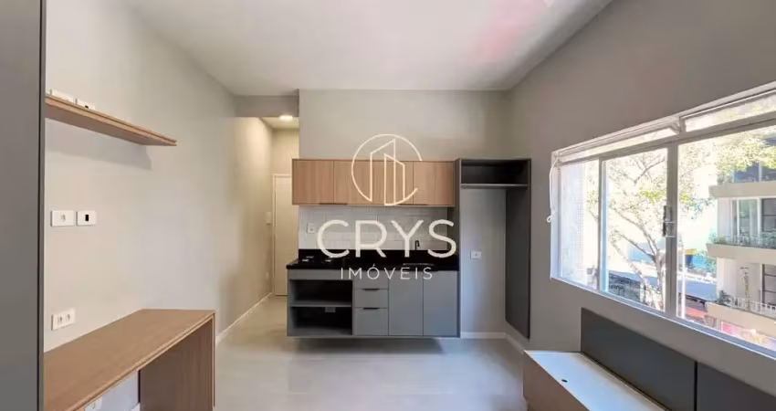 Belíssimo apartamento à venda em são paulo - bela vista: 1 quarto, 1 suíte, 1 sala, 1 banheiro, 23m² de área.
