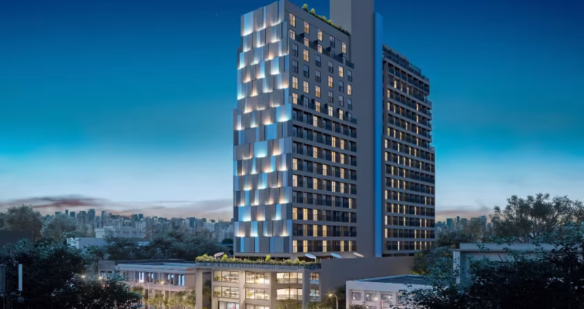 Studio 17m2, no Água Verde. Edifício One Life.