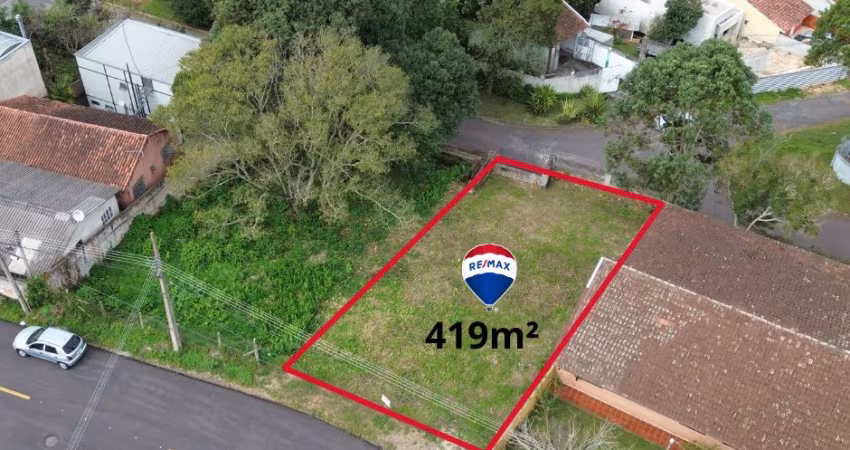 Oportunidade: Terreno no Bairro Vista Alegre de 419 m² – Curitiba/PR
