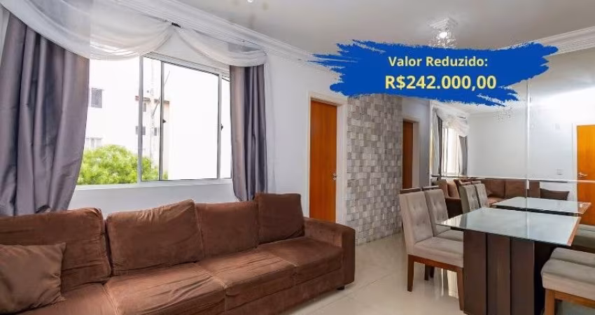 Apartamento à Venda no Santa Cândida, 3 quartos 1 vaga garagem fixa, 52 m²