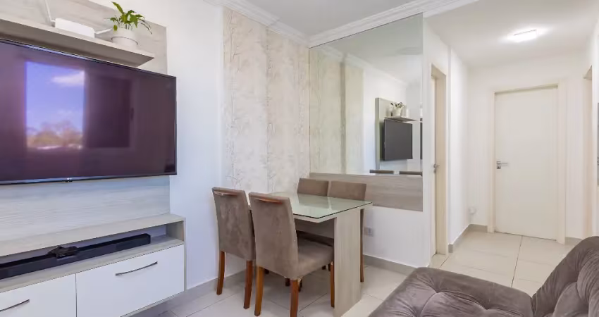 Apartamento semimobiliado, 2 quartos, 1 vaga livre, no tingui - curitiba/pr