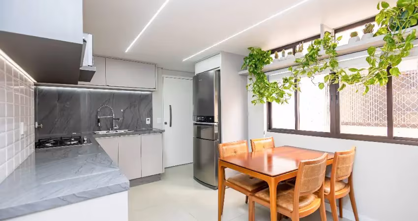 Apartamento com 3 quartos com  1 vaga no bigorrilho
