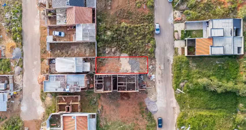 Terreno à venda  rua kaloré, bairro estados, fazenda rio grande  108m²