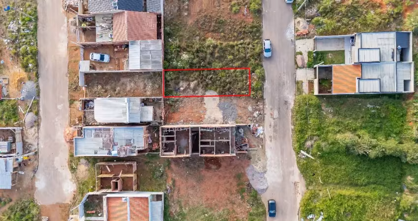 Terreno à venda  rua kaloré, bairro estados, fazenda rio grande  108m²