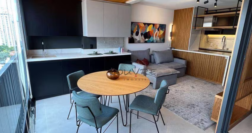 Apartamento com 1 dormitório para alugar, 45 m² por R$ 13.850,00/mês - Vila Nova Conceição - São Paulo/SP