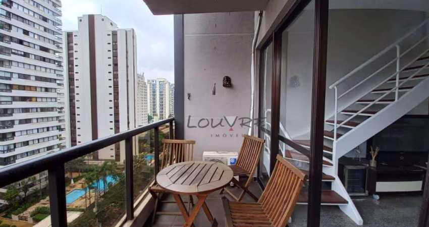 Apartamento com 2 dormitórios para alugar, 70 m² por R$ 8.200,00/mês - Moema - São Paulo/SP