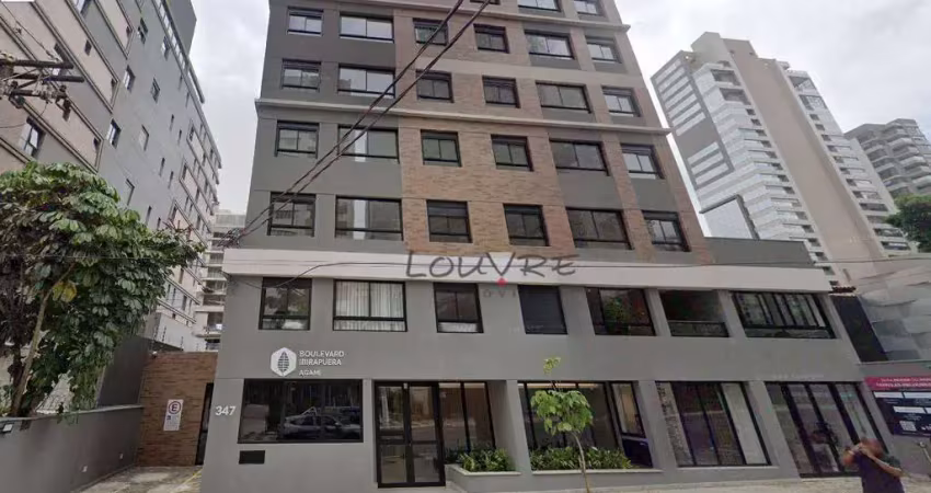 Apartamento para alugar, 36 m² por r$ 9.860,00/mês - moema - são paulo/sp